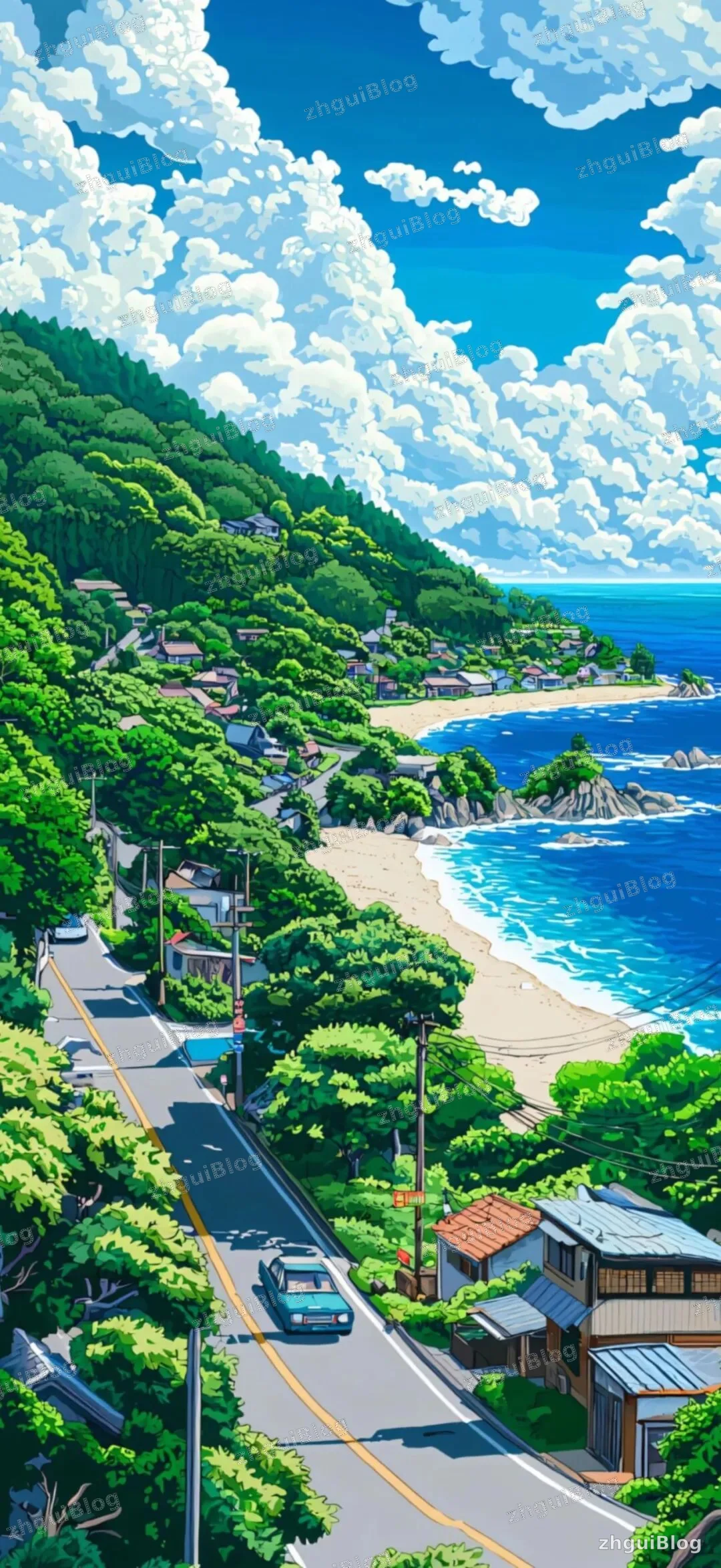 风景插画